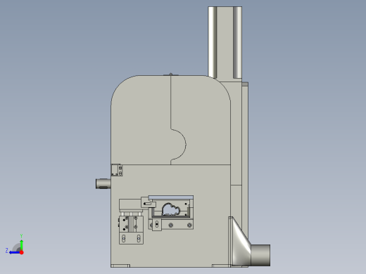 -锯切机构右视缩略图