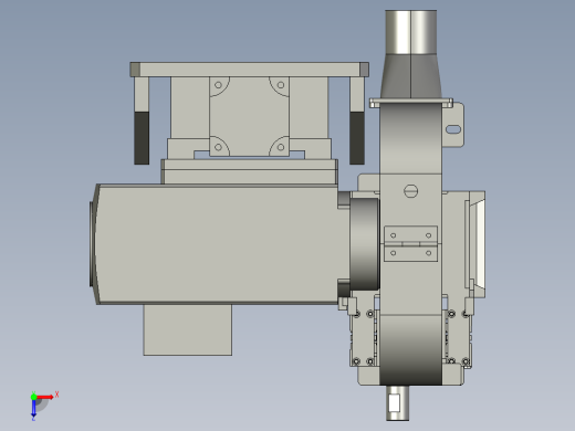 -锯切机构俯视缩略图