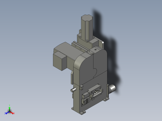 -锯切机构正等轴测缩略图
