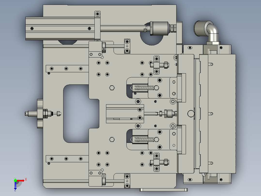 YWP200K4-05-00切膜组件6-18俯视图