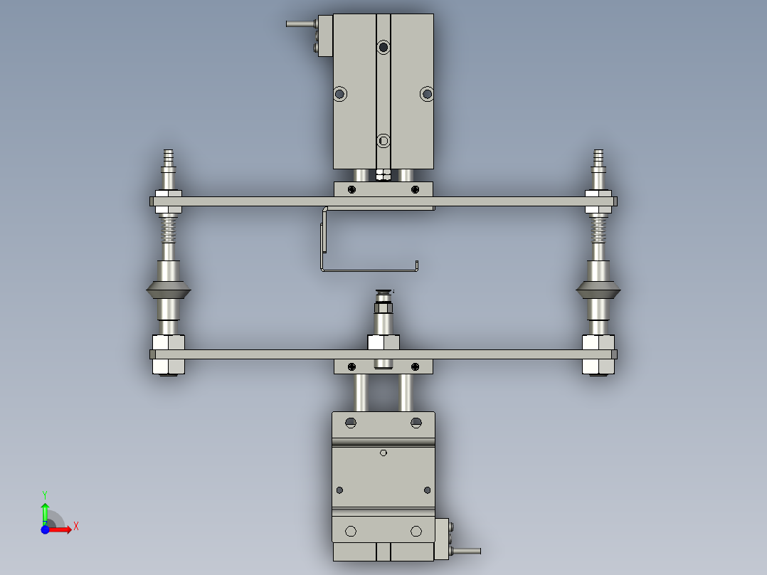 TRD899MINI-223-00入袋工位开袋机构前视图