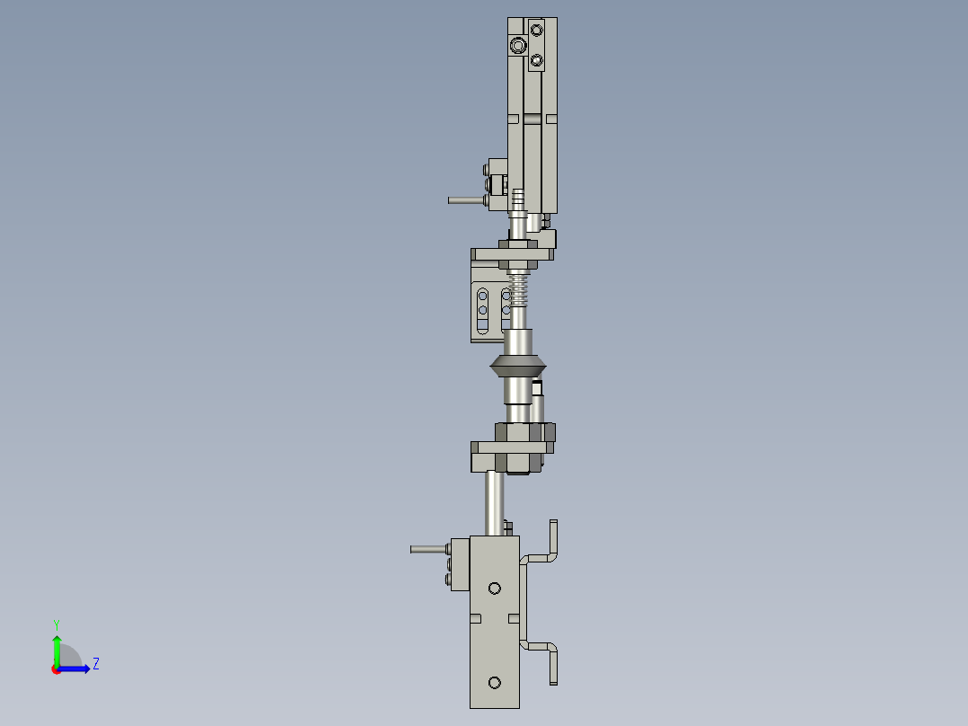 TRD899MINI-223-00入袋工位开袋机构左视图