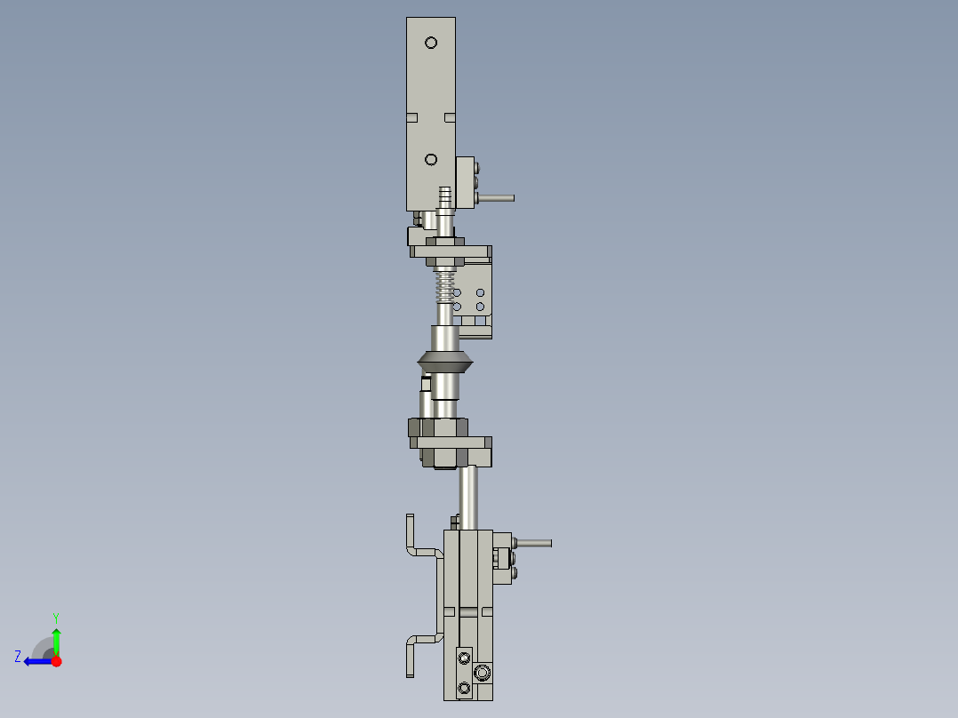 TRD899MINI-223-00入袋工位开袋机构右视图