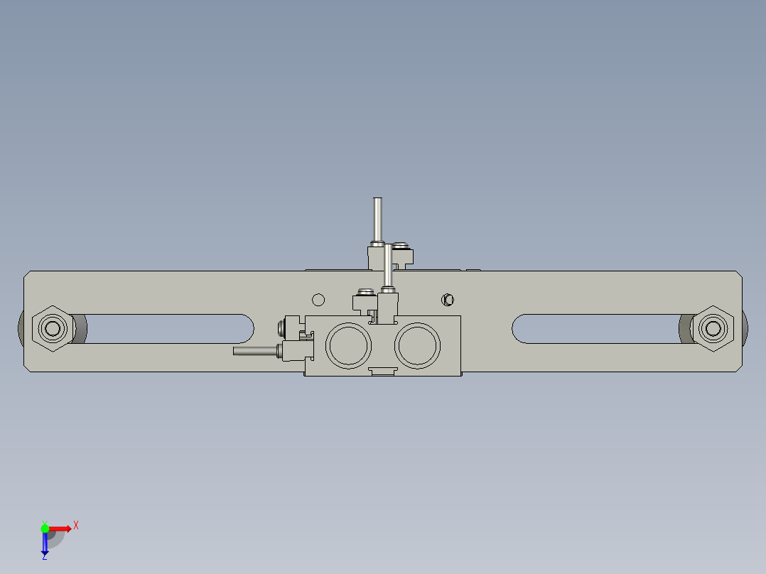 TRD899MINI-223-00入袋工位开袋机构俯视图