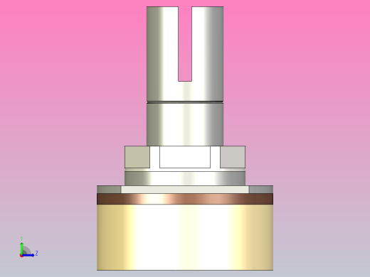 通用电位计左视缩略图