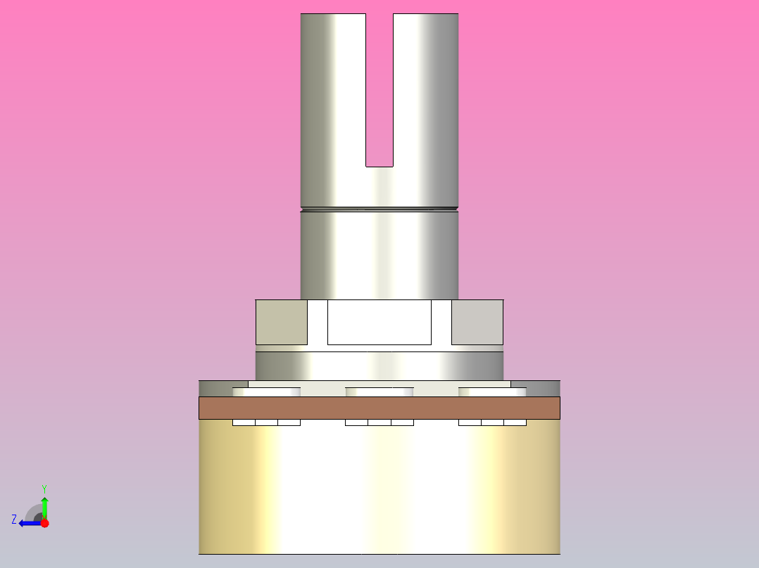 通用电位计右视图