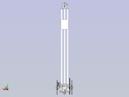 TYUT2015届无碳小车3D图纸模型后视缩略图