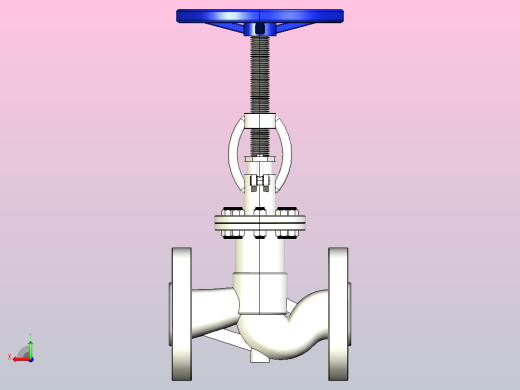 J41W-40R法兰连接截止阀[J41W-40R]DN15后视缩略图