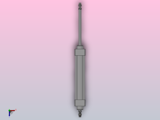 SUD双轴复动型气缸SUD32×160---CS1U俯视缩略图