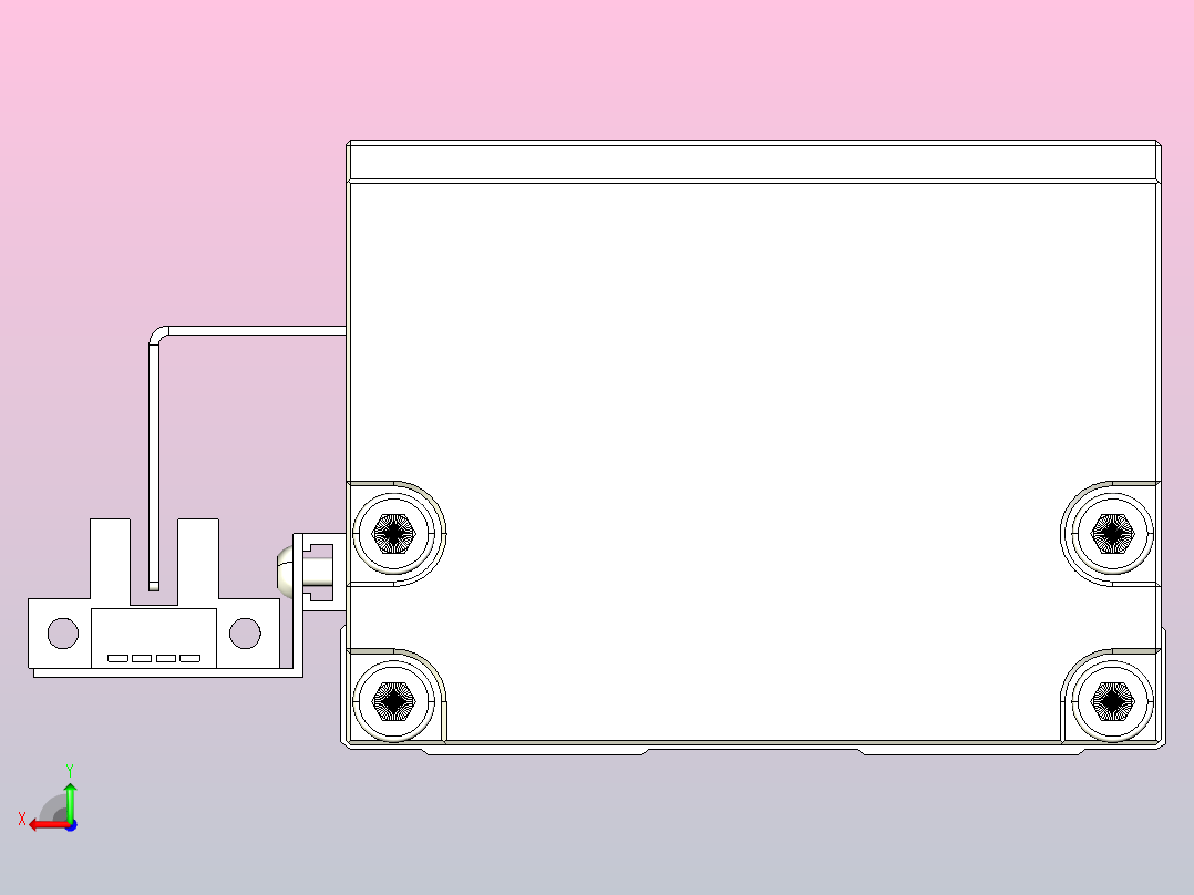 钢基模组TPA-KSR-8610C-640A1-M-H0S1后视图