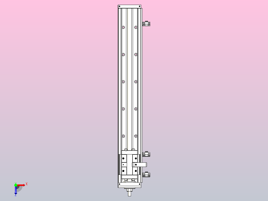 钢基模组TPA-KSR-8610C-640A1-M-H0S1俯视图