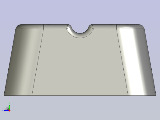 方形烟灰缸右视缩略图