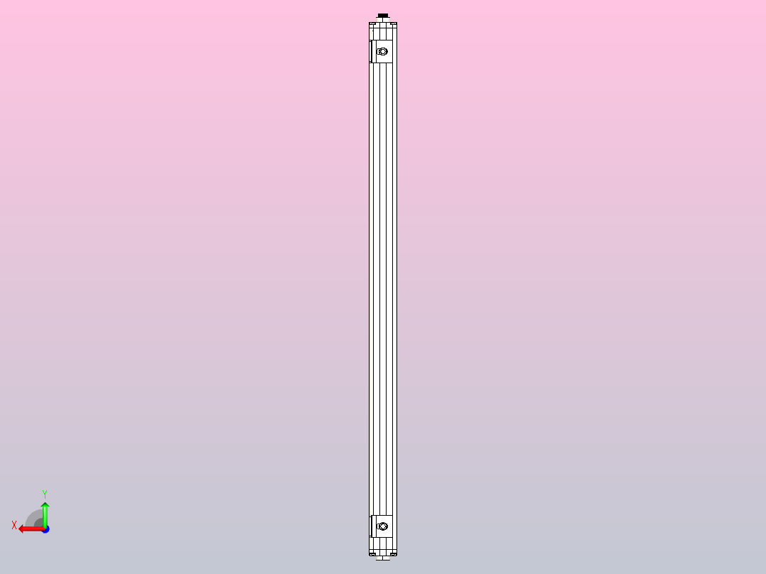 XTG6410安全光栅后视图