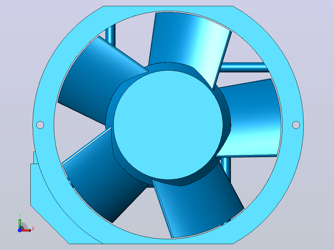 User Library-Cooling Fan_风扇前视图