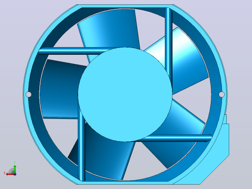 User Library-Cooling Fan_风扇后视缩略图