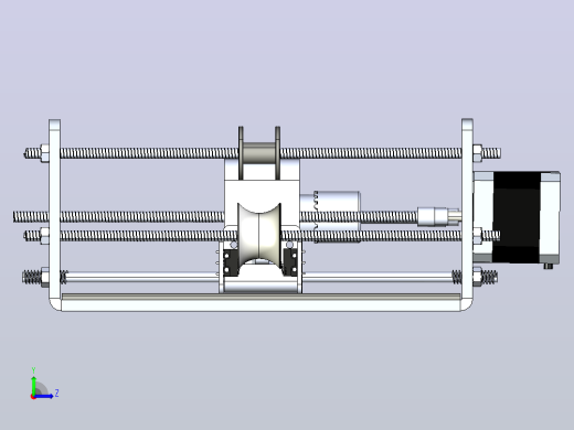 变压器绕线机transformer-winding-machine-模型格式为 stp左视缩略图