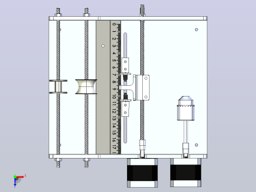 变压器绕线机transformer-winding-machine-模型格式为 stp俯视缩略图
