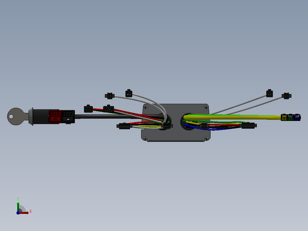 电动车零件EBIKE控制器36至72VDC45A前视图