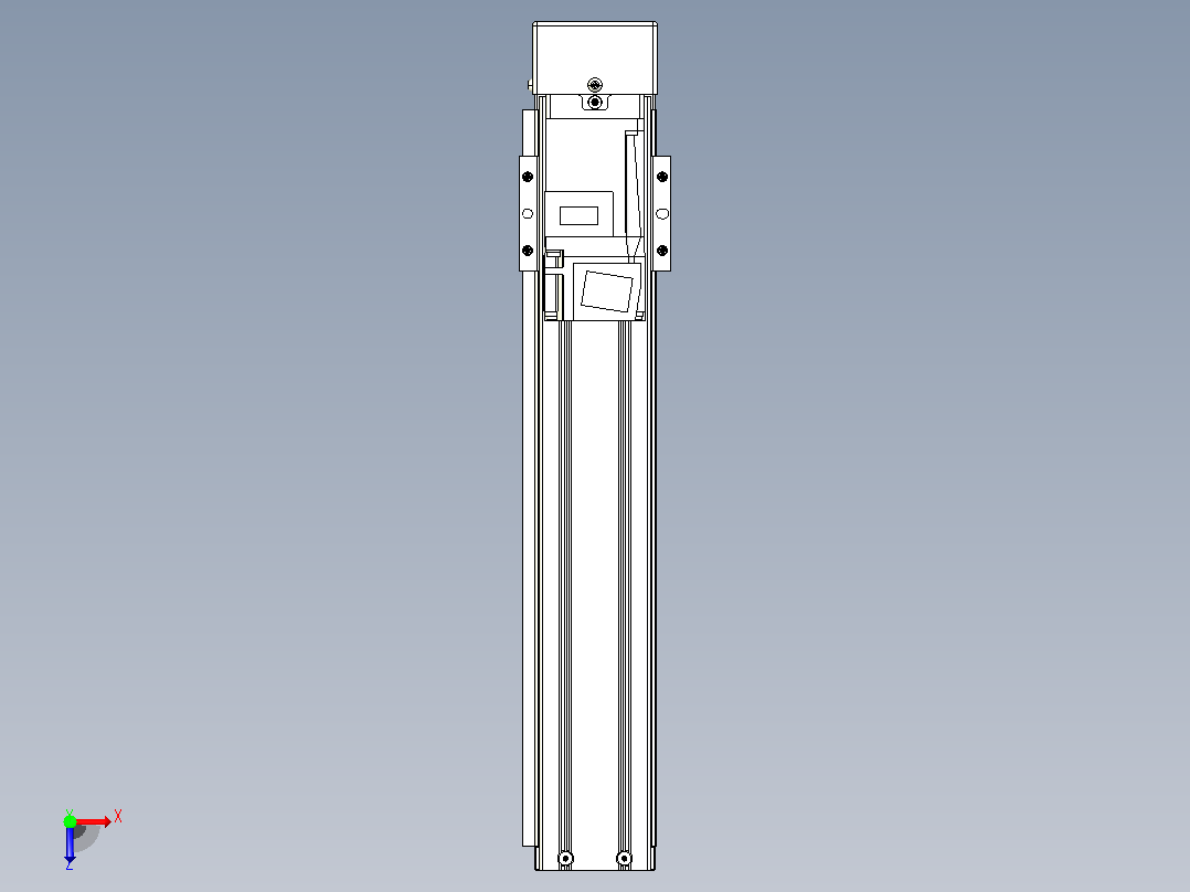 钢基模组TPA-KNR-5002C-300A1-MU-H1S0俯视图