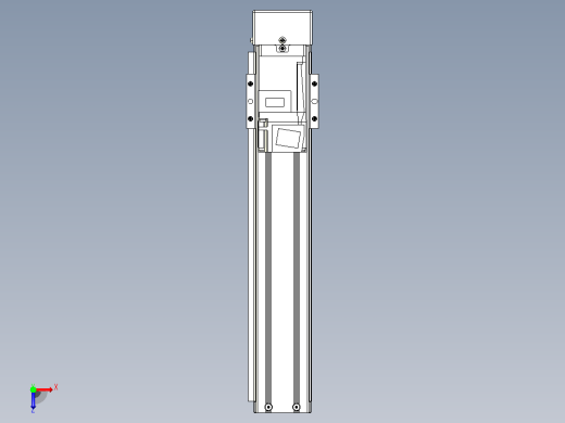 钢基模组TPA-KNR-5002C-300A1-MU-H1S0俯视缩略图