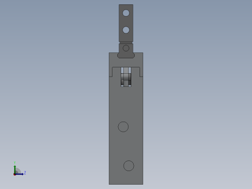 气爪（平行开闭型）HMHZ2系列[HMHZ2-6D]左视缩略图