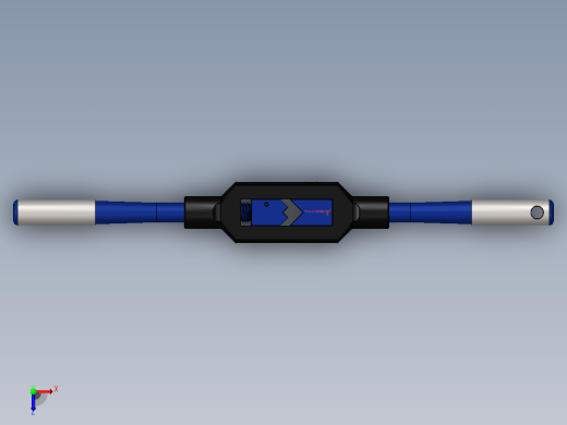 solidworks可调丝锥柄俯视缩略图
