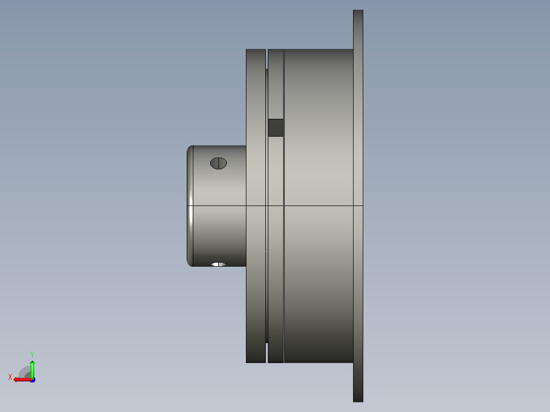 EFB-2电磁制动器[EFB-2-015]后视图