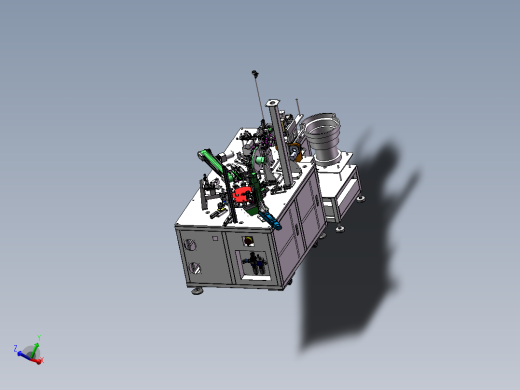 纸管音圈绕线机（含bom工程图）sw18可编辑