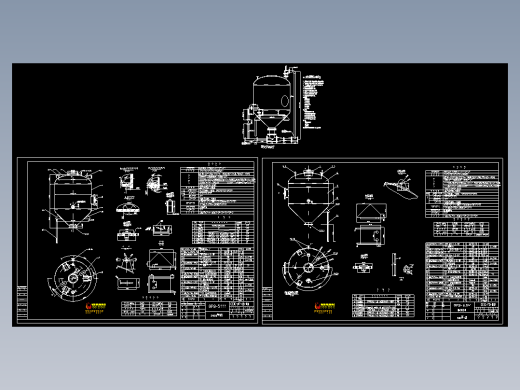 5立方仓泵(两总图+安装图)