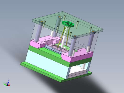 火车头塑料模具设计（全部结清）