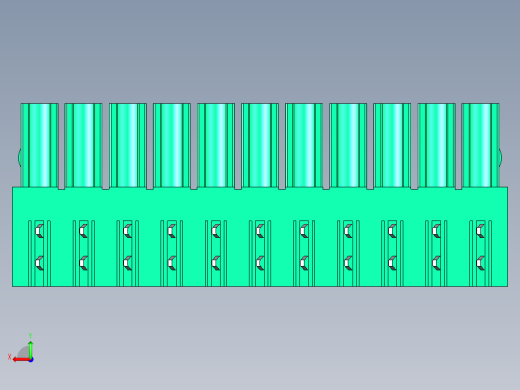 DEGSON 15EDG 系列 3.5mm 插拔式接线端子 FullPack-15EDGA-3.5-11P-14-00AH后视缩略图