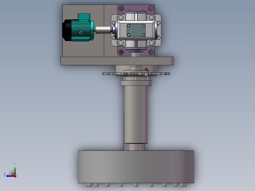 FZ15S五轴加工中心的自动换刀装置右视缩略图