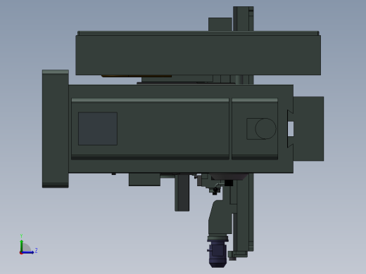 171三菱MR数控机床左视缩略图