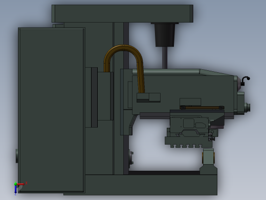 171三菱MR数控机床俯视缩略图