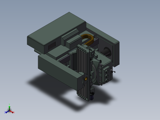171三菱MR数控机床正等轴测缩略图
