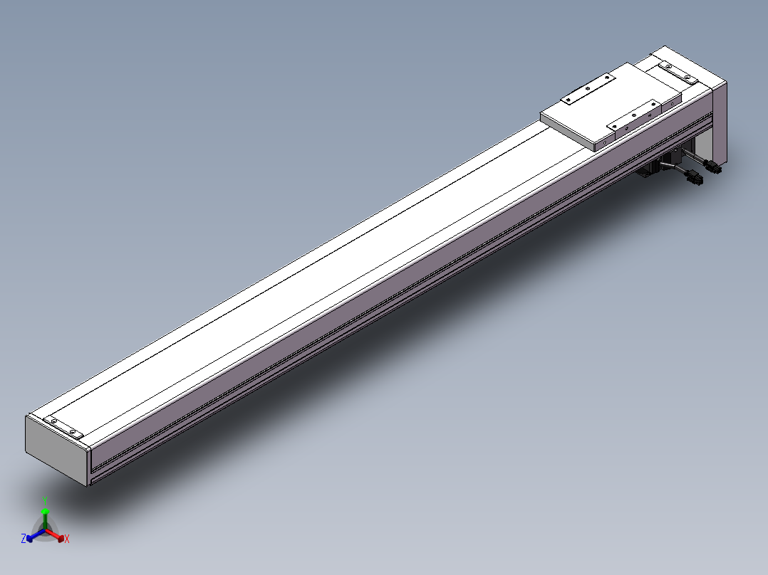 精密模组MC140-L05-1050-BM-M200-C4正等轴测图