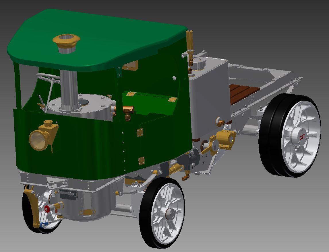 克莱顿蒸汽卡车