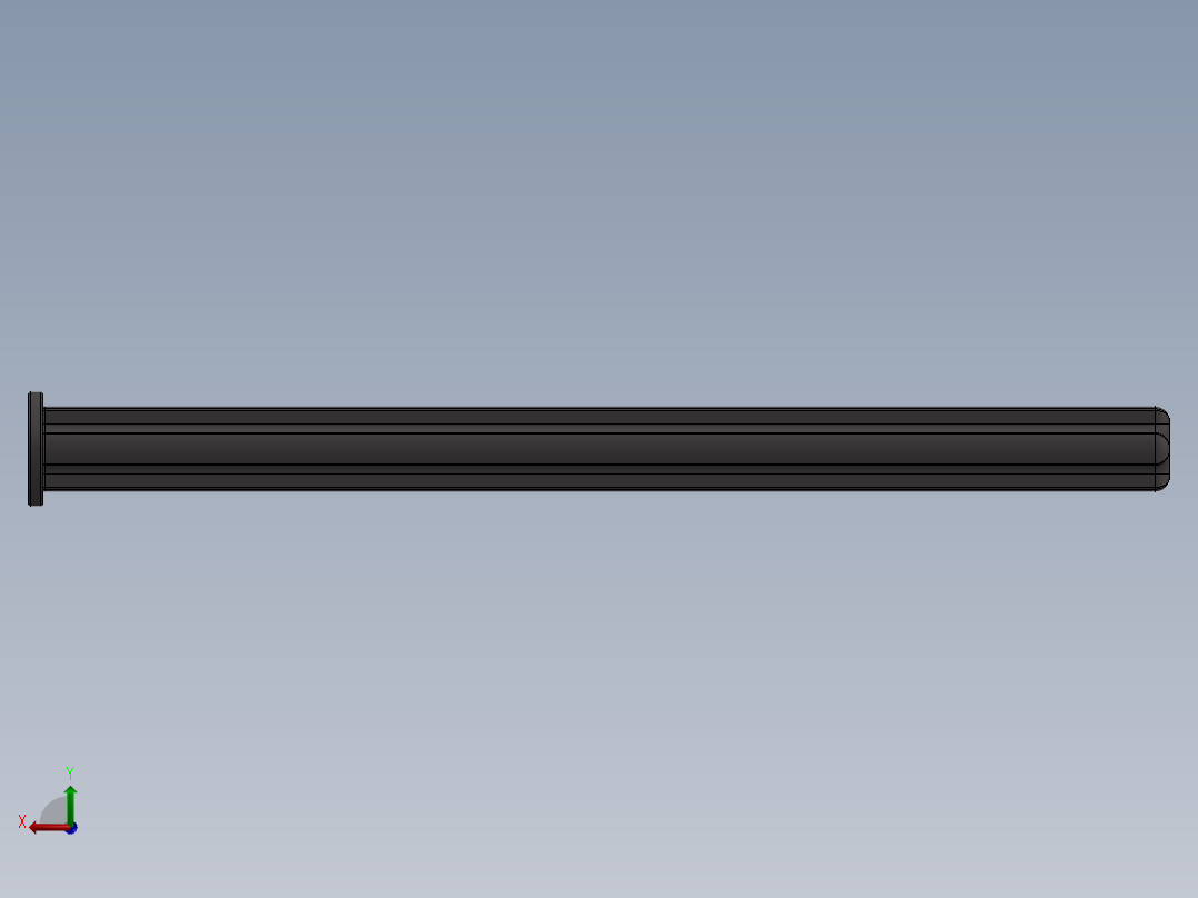 乐高机械组车桥-55013 DkStone Technic Axle 8 with Stop后视图