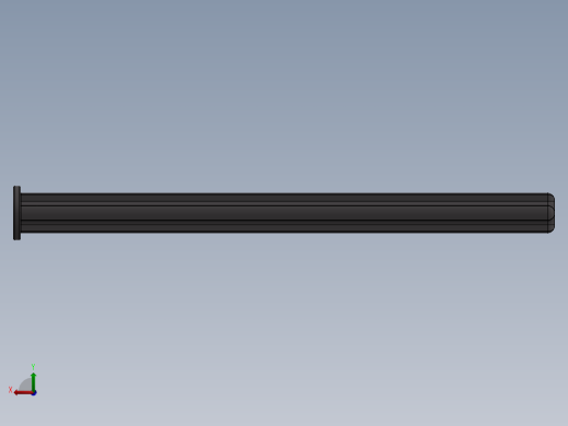 乐高机械组车桥-55013 DkStone Technic Axle 8 with Stop后视缩略图