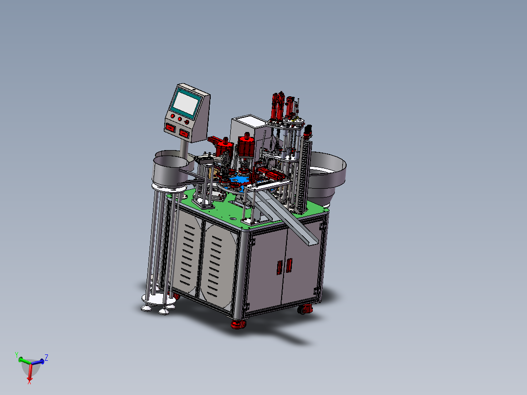 一种前盖锁螺丝自动一体机