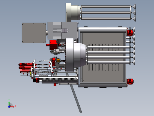 一种前盖锁螺丝自动一体机前视缩略图