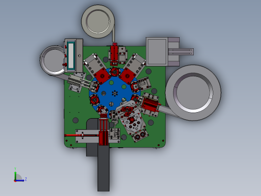 一种前盖锁螺丝自动一体机左视缩略图