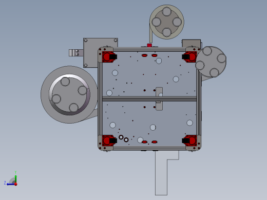 一种前盖锁螺丝自动一体机右视缩略图