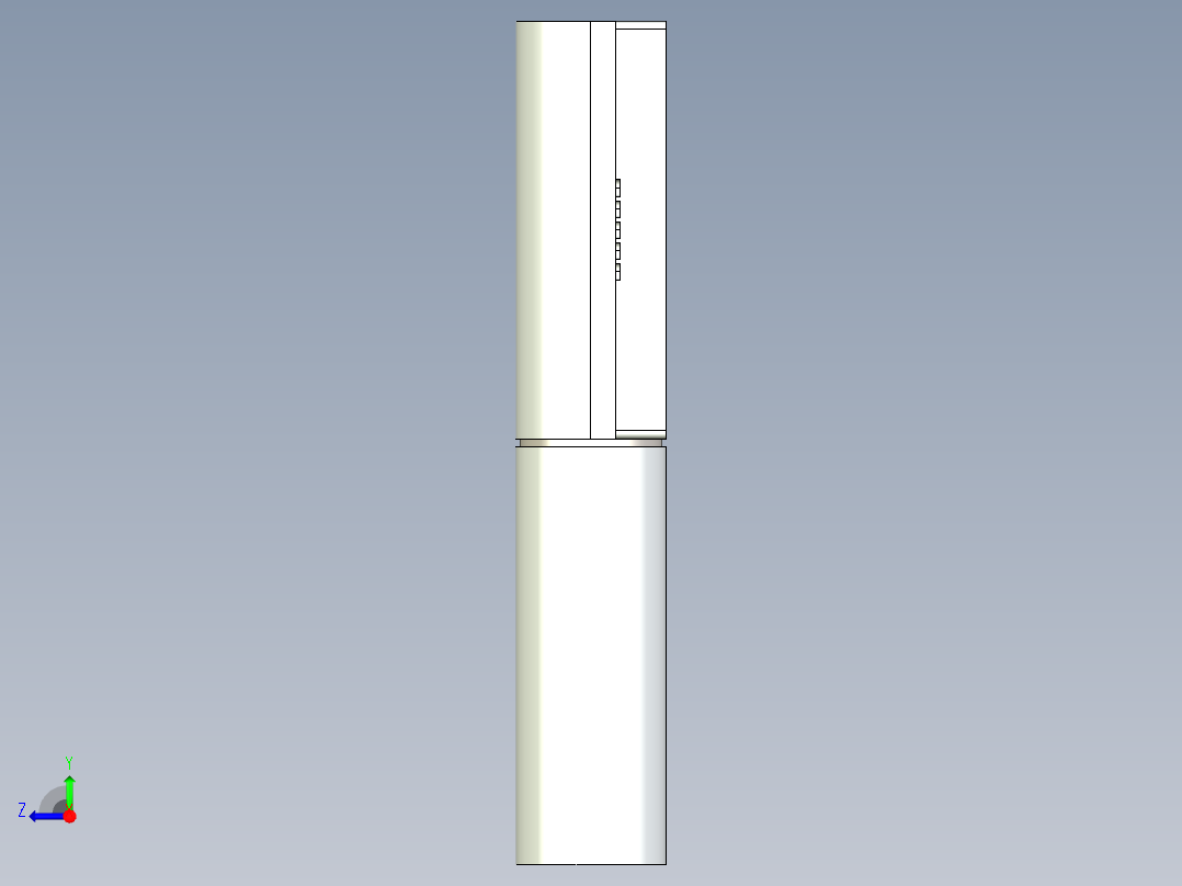 型材-KJN 10 SLOT ADJUSTABLE HINGE KJN544562右视图