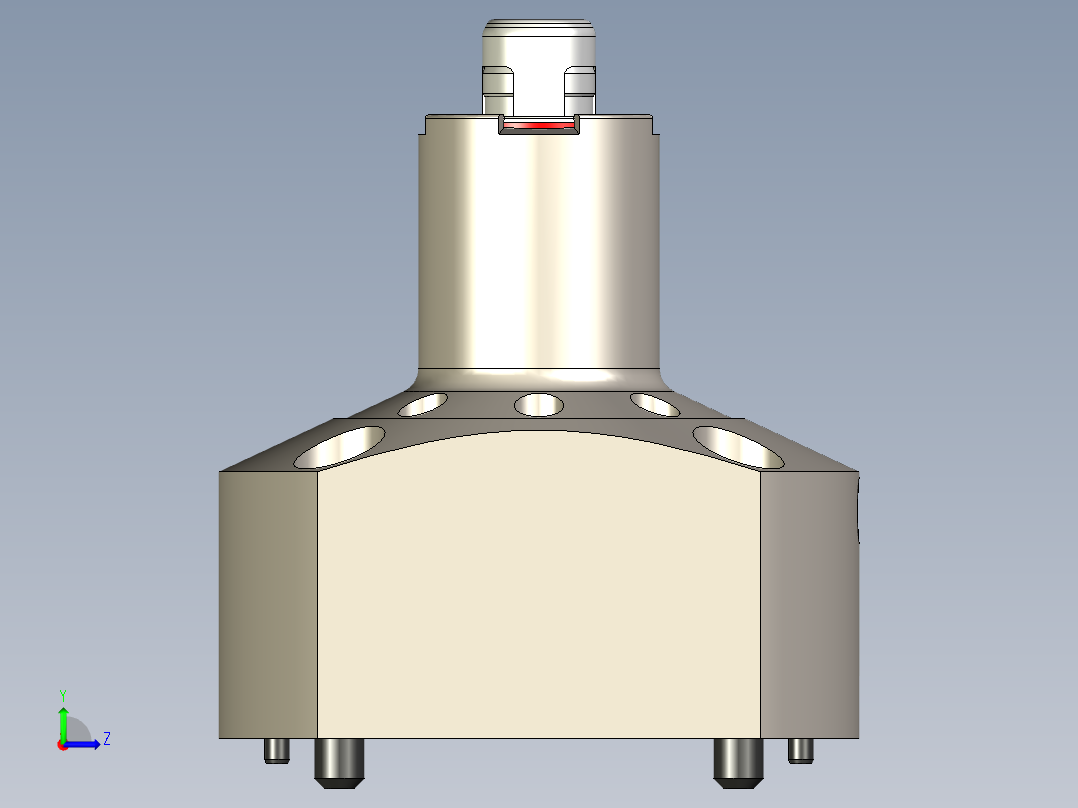 KOSMEKSFA3000-G0N-140-H75多系列多零件图纸模型多系列多零件图纸模型左视图