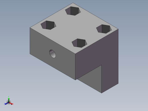 零件(5)正等轴测缩略图
