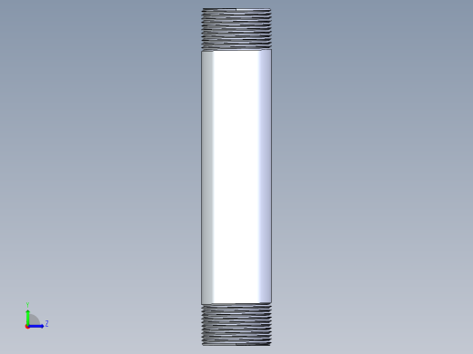 聚氯乙烯配件33-Sch80_Nipple_MPTxMPT_861-176_1.25in x 8in左视缩略图