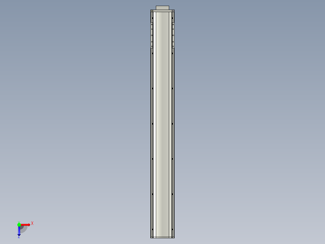 CCTL模组螺杆-TL135-S1000-BM俯视图