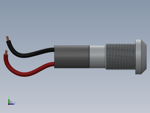 LED指示器ф=6mm左视缩略图