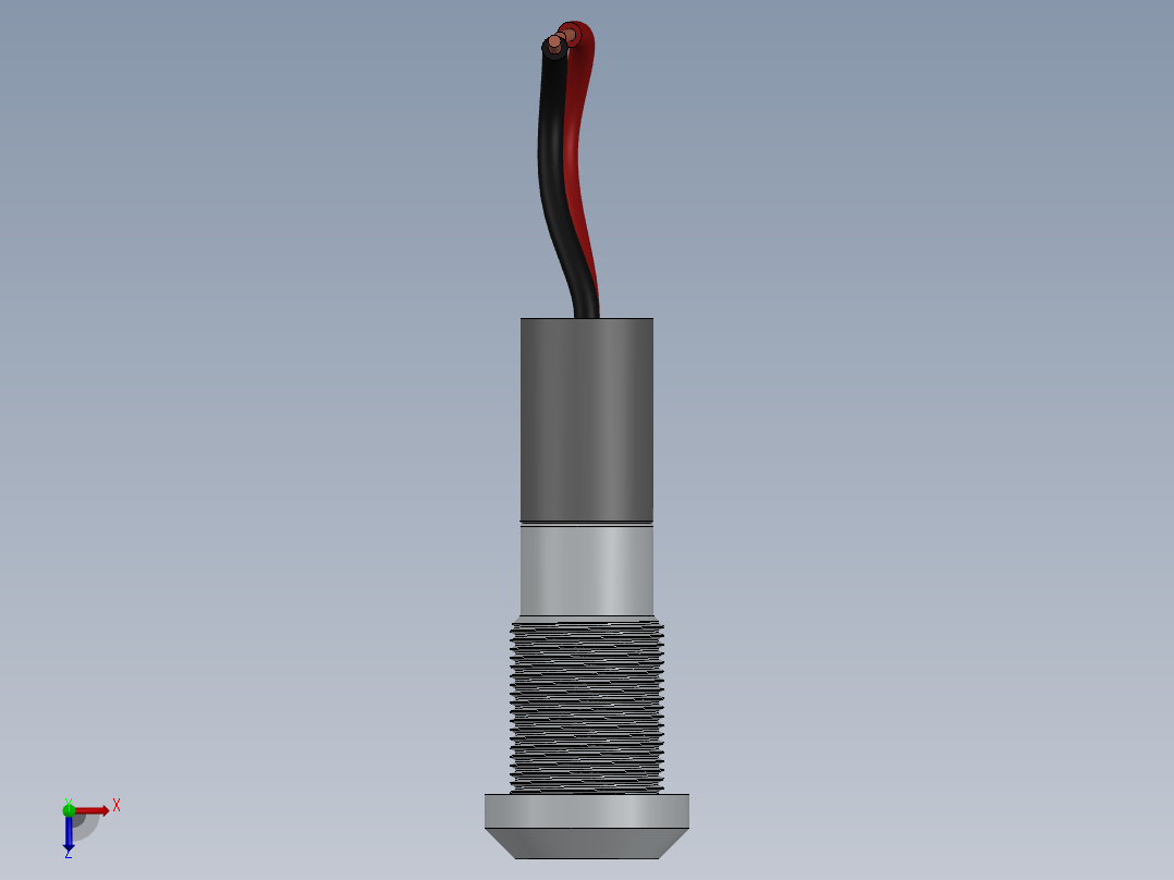 LED指示器ф=6mm俯视图